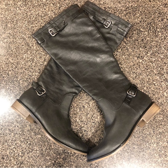 a.n.a Shoes - Tall Riding Boot by ANA